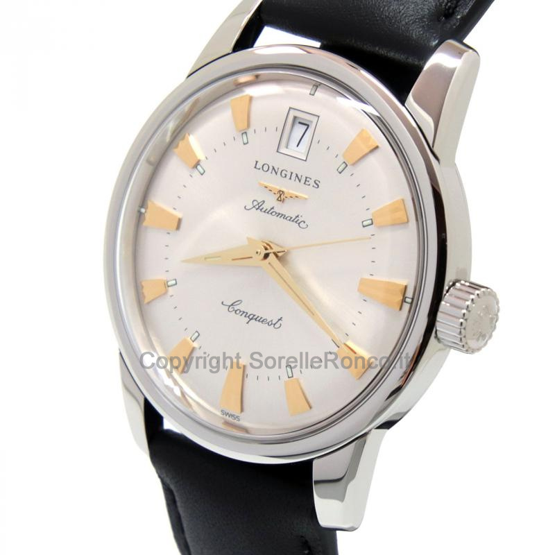 LONGINES CONQUEST HÉRITAGE AUTO SILVER 35MM