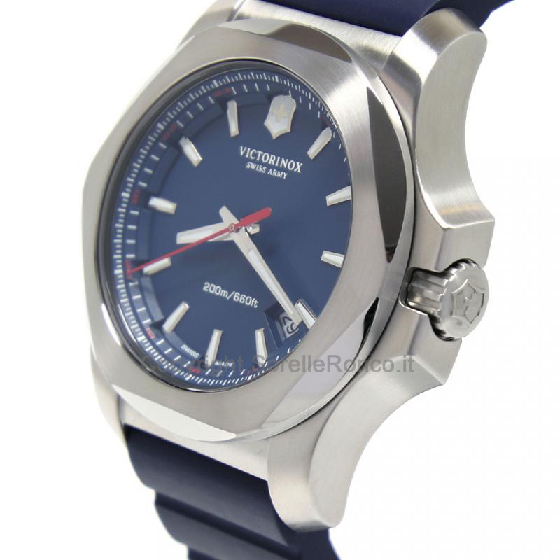 VICTORINOX I.N.O.X. BLU GOMMA 43MM