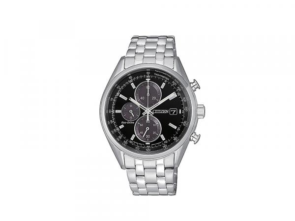 CA0451-89E - Citizen Chrono 0451 Nero Acciaio 40mm