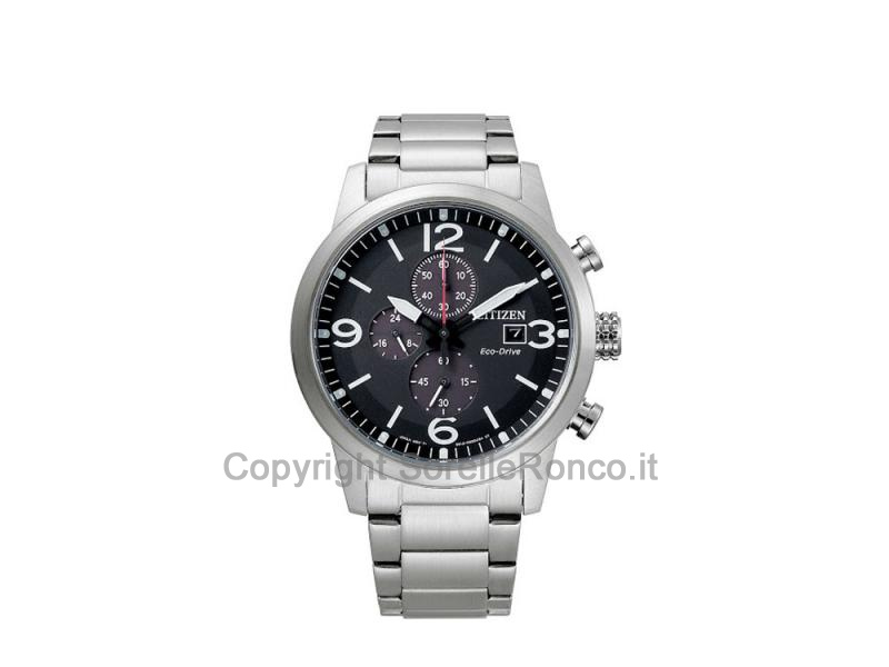 CITIZEN CHRONO OF COLLECTION NERO 43MM ACCIAIO