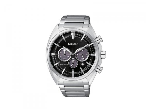 CA4280-53E - Orologio Citizen CRONO Acciaio-Nero 43mm