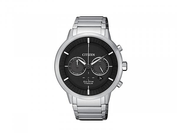 CA4400-88E - Citizen SUPER TITANIO Crono 42mm Nero