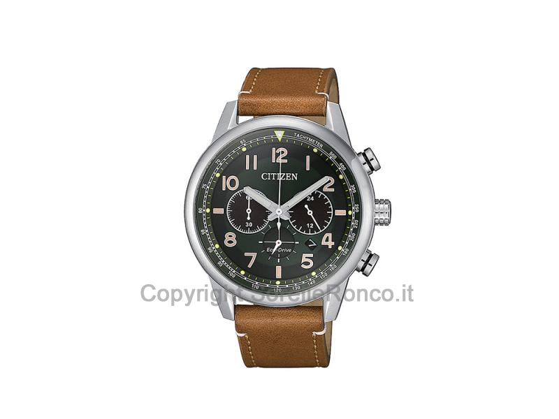 OROLOGIO CITIZEN MILITARY VERDE CHRONO 43MM