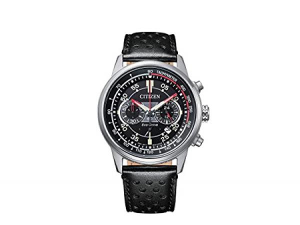 CA4460-19E - Citizen Of Collection Chrono Nero 42mm Pelle Nera