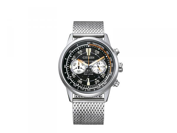 CA4460-86E - Citizen Chrono Of Collection Nero 42mm Milanese