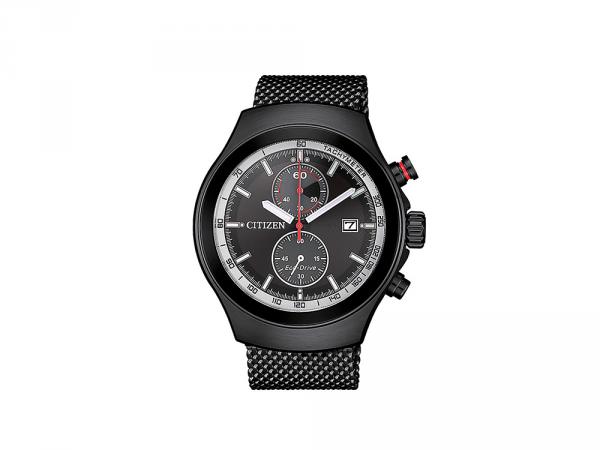 CA7015-82E - Orologio Citizen Crono 7010 Nero Matte 43,5mm