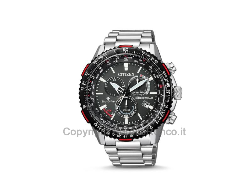 OROLOGIO CITIZEN RADIOCONTROLLATO NERO 45MM