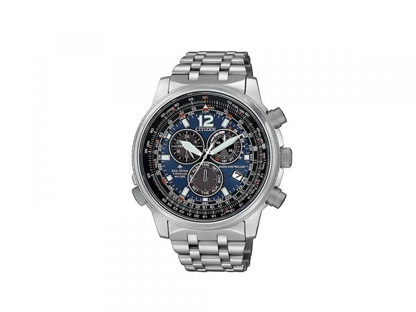 CB5850-80L - Citizen Radio Crono Titanio Blu 45mm