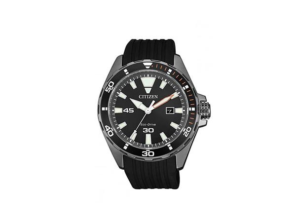 CB5860-19E - Orologio Citizen Radio Crono Nero Pelle 45mm