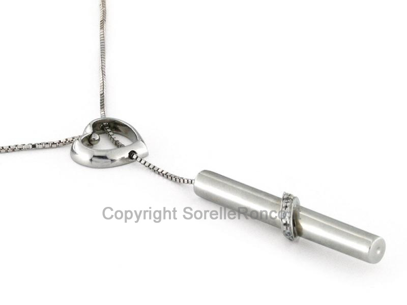 COLLANA LARIAT ORO ZIRCONI 