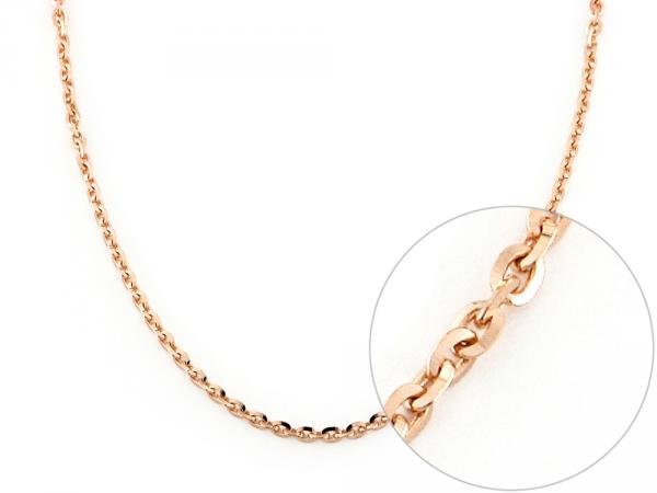 CF00140 - Catenina Rolò in Oro Rosa 