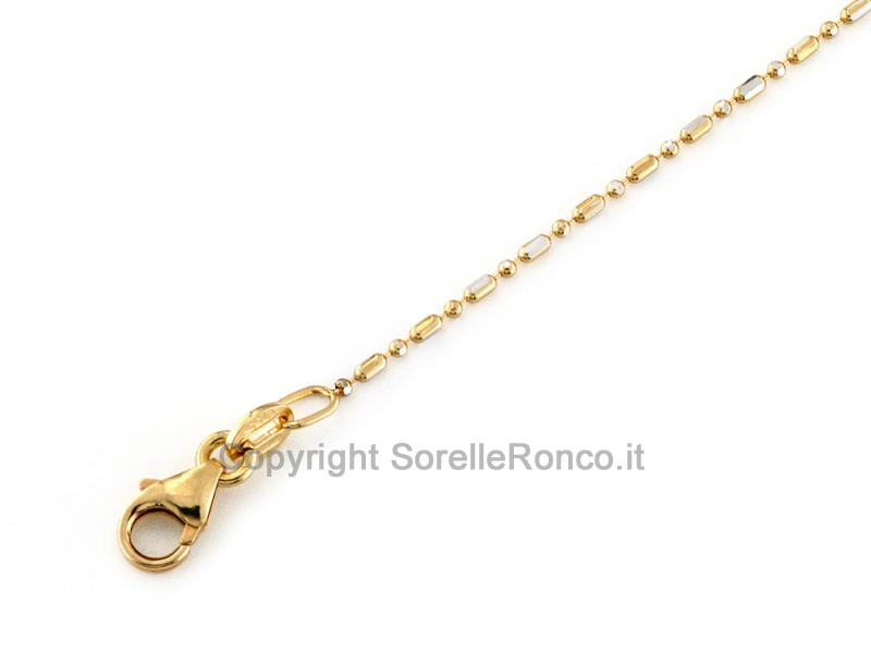 CATENINA BICOLOR 18KT