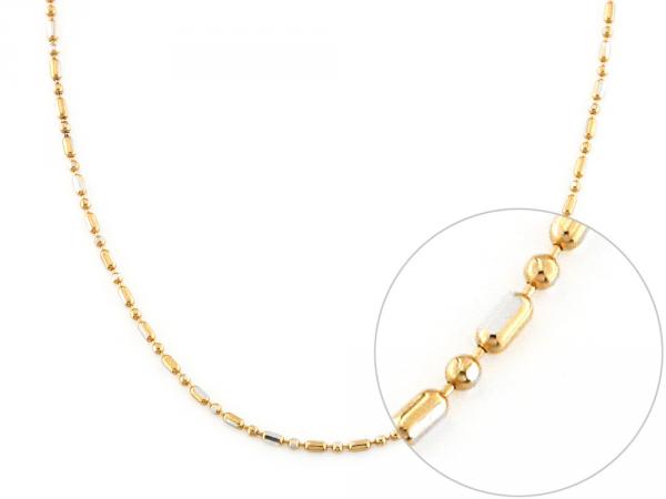 CF00141 - Catenina Bicolor 18Kt