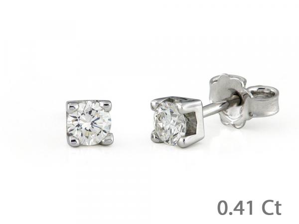 CF00152 - Orecchini a Griffe con Diamanti