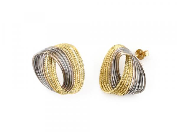 CF00196 - Orecchini a Lobo Design Ellisse