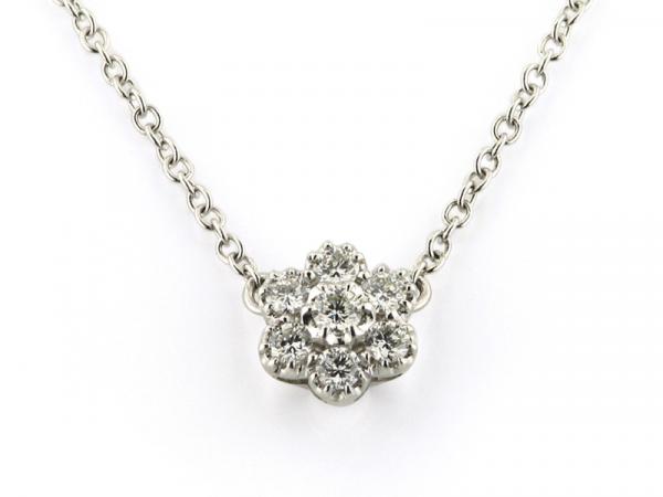 CF00288 - Girocollo Punto Luce con Diamanti