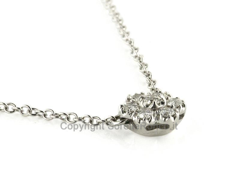 GIROCOLLO PUNTO LUCE CON DIAMANTI