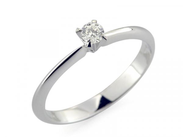 CF00308 - Anello Fidanzamento Oro Diamante ct.0.12