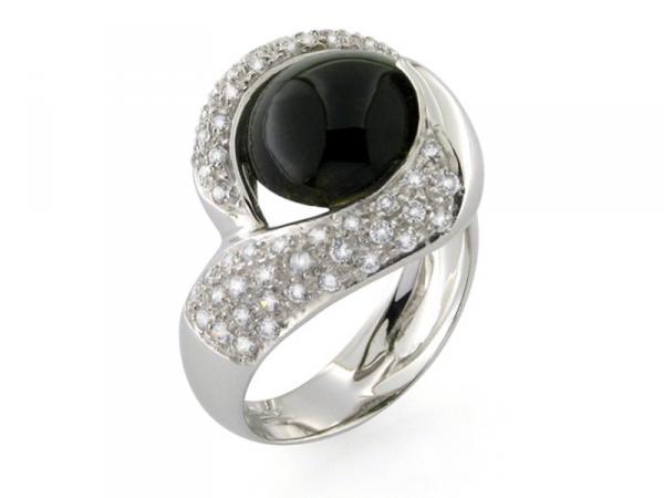 CF00361 - Anello con Tormalina Verde
