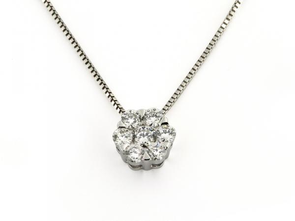 CF00428 - Girocollo Punto Luce Diamanti