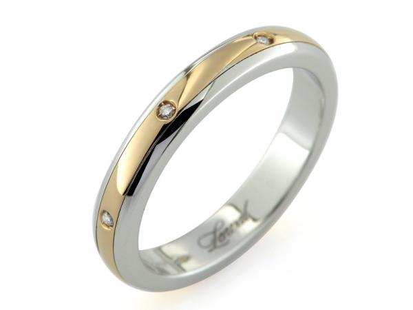 CF00489 - Anello Girodito Diamanti in Oro Bianco