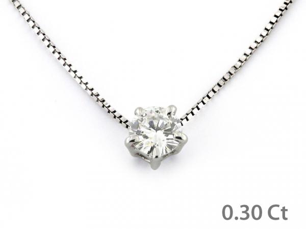 CF00490 - Puntoluce in Oro con Diamante ct. 0.30