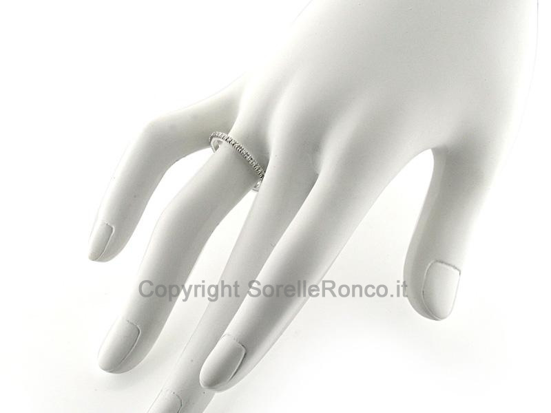 ETERNITY IN ORO BIANCO E DIAMANTI