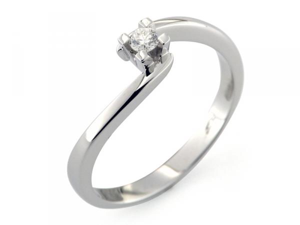 CF00594 - Anello Fidanzamento Brillante ct. 0.08