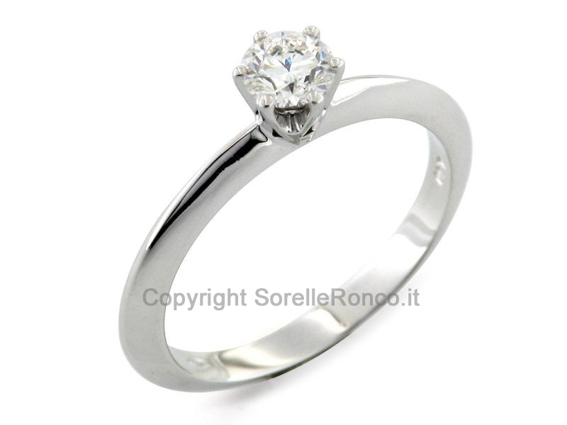 SOLITARIO FIDANZAMENTO BRILLANTE CT 0.39