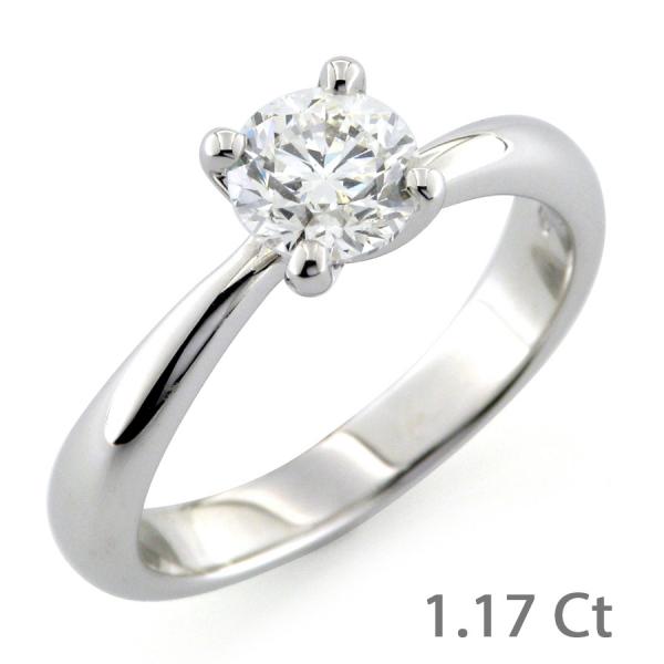 CF00649 - Anello Solitario con Diamante da 1.17 Ct