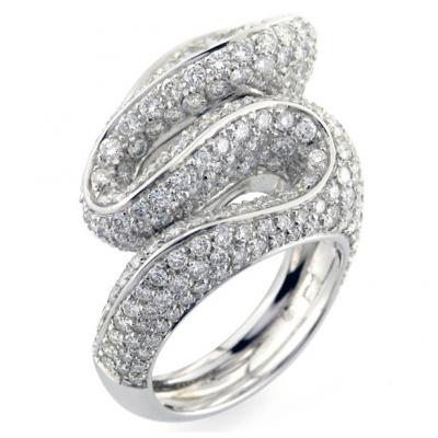 Anello Damiani Fireworks Oro e Diamanti