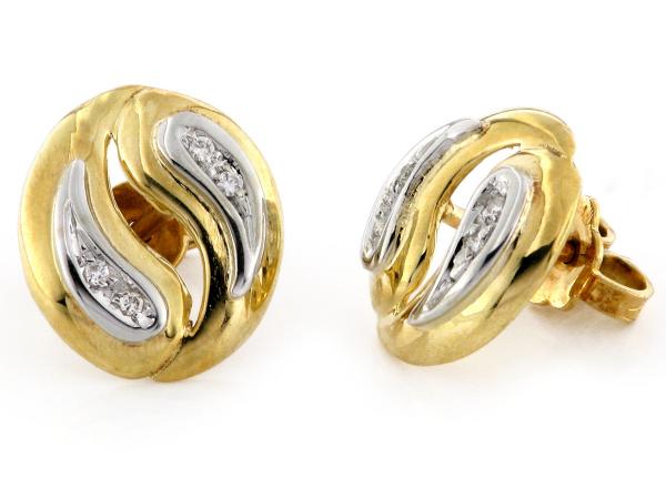 CF00807 - Fantasia Orecchini in Oro e Diamanti