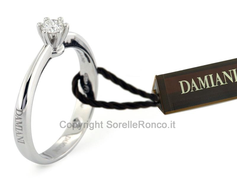 DAMIANI ANELLO SOLITARIO ELETTRA CT 0.19