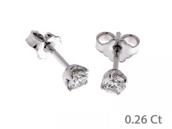 CF00882 - Orecchini in Oro con Diamanti ct. 0.26
