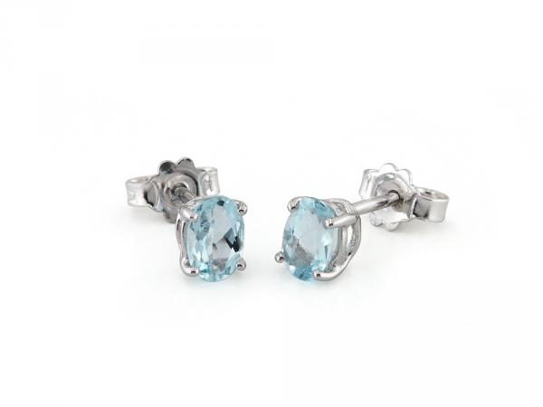 CF00926 - Orecchini Oro e Acquamarina 0.90Ct