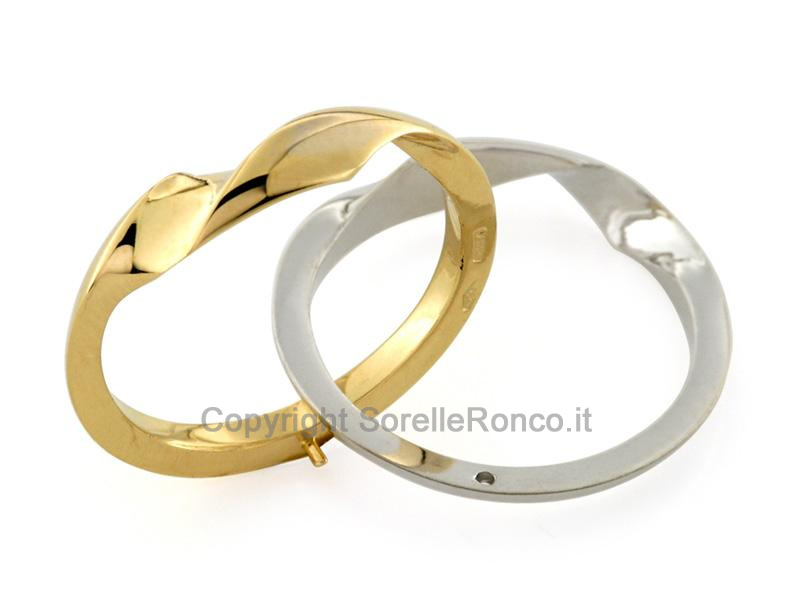 ANELLO NUZIALE FEDE DELL´AMORE IN ORO FEDI TURCHE