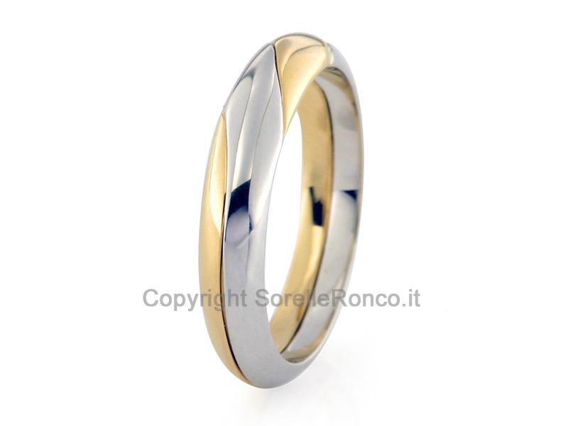 ANELLO NUZIALE FEDE DELL´AMORE IN ORO FEDI TURCHE