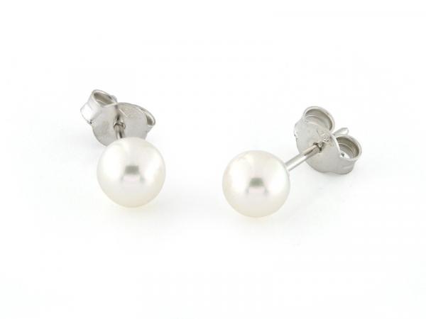 CF00935 - Orecchini in Oro con Perle ø 6-6.5mm