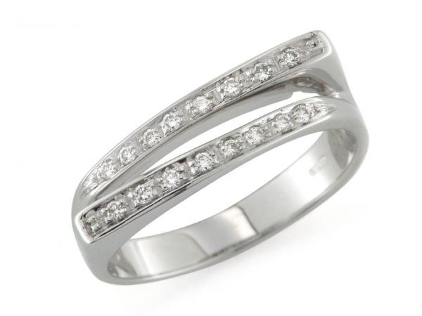 CF01148 - Anello Fantasia Oro e Diamanti 0.13 Ct