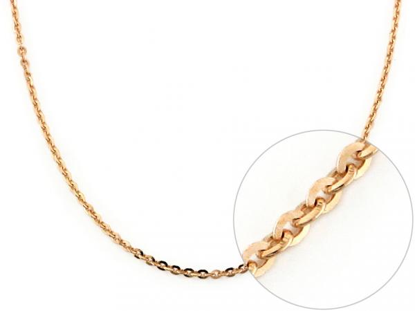 CF01196 - Catenina ELEGANT in Oro Rosa 42 cm