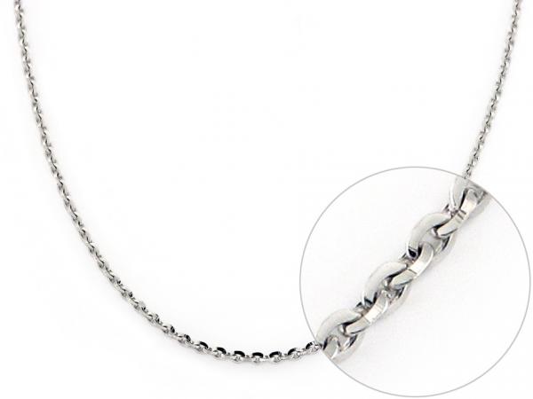 CF01198 - Catena Elegant in Oro Bianco 40 cm