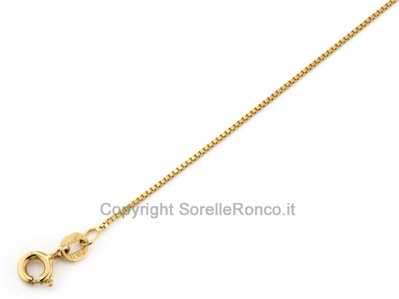COLLANINA VENEZIANA IN ORO GIALLO 42CM