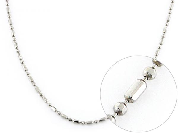 CF01202 - Catena Diamantata Oro Bianco 40cm