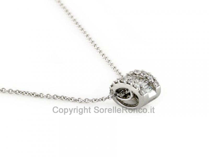 GIROCOLLO IN ORO BIANCO CON DIAMANTI