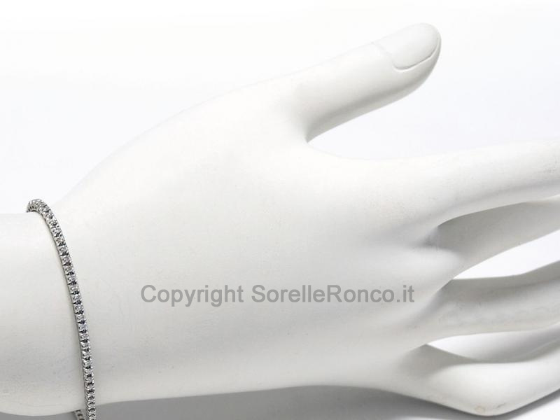 BRACCIALE TENNIS CON DIAMANTI DA 0.90 CT