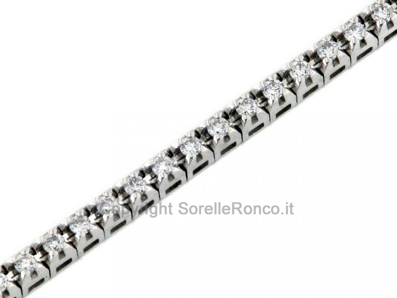 BRACCIALE TENNIS CON DIAMANTI DA 0.90 CT