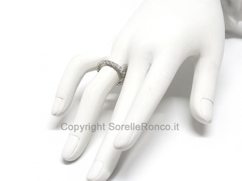 ANELLO ETERNITY CON DIAMANTI DA 1.10 CT