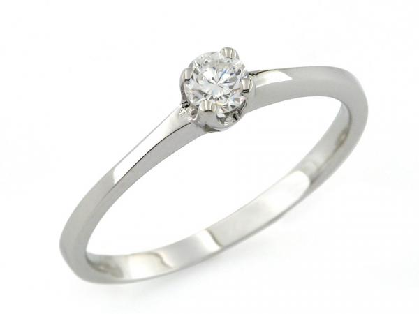 CF01306 - Anello con Diamante Solitario 0.20 Ct