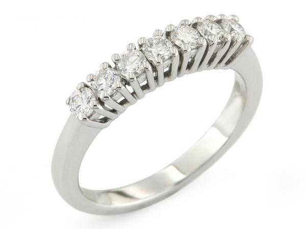 CF01312 - Anello Riviera Oro e Diamanti da 0.50 ct