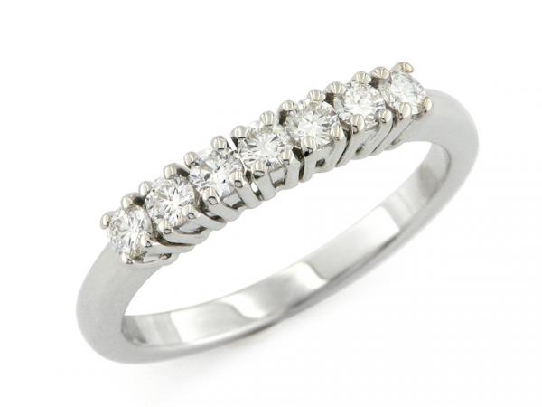 CF01314 - Anello Riviera Oro e Diamanti da 0.35 Ct